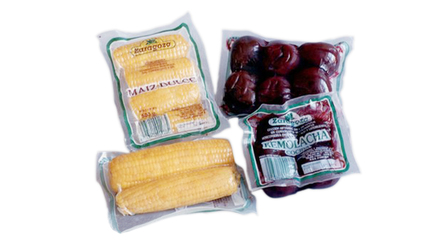 DZL-420R 甜糯玉米全自動拉伸膜真空包裝機 高效食品包裝解決方案